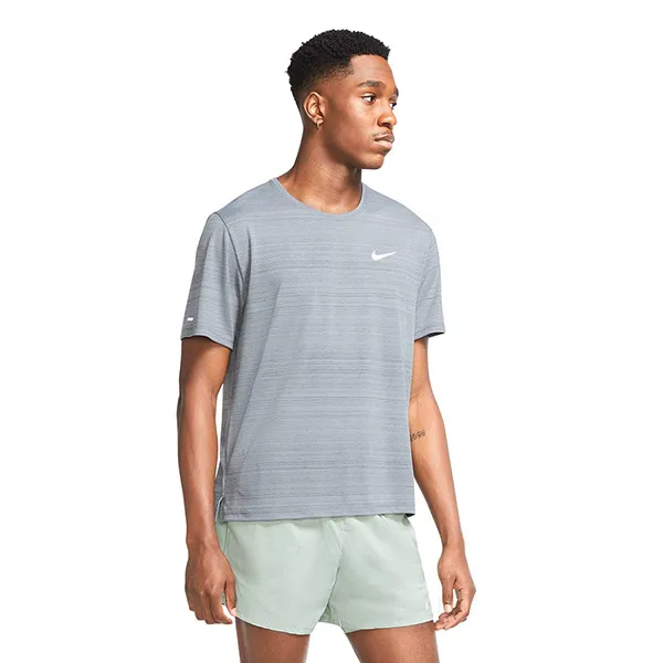 Áo Thun Nike As M Nk Df Miler Top Ss Nam CU5993-084 Tshirt Màu Xám