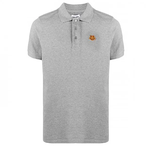 Áo Polo Kenzo Logo Thêu Ngực Hổ 5PO001-4PU Màu Xám - Thời trang - Vua Hàng Hiệu