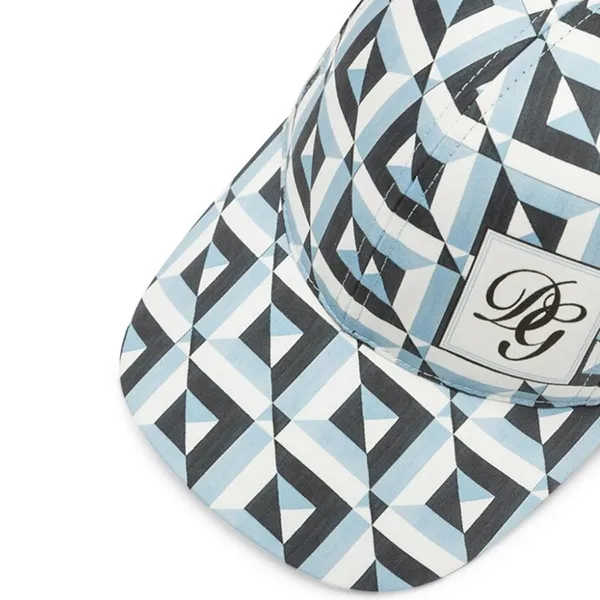 Mũ Dolce & Gabbana D&G Majolica Print Baseball Cap GH59OA-FPFN0 Phối Màu Size 58 - 3