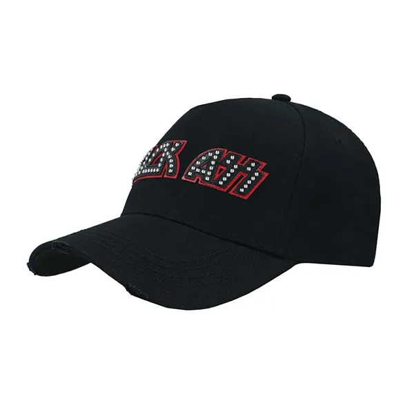 Mũ Dsquared2 Black Gabardine Kick Ass Cap BCM0384 Màu Đen - Mũ nón - Vua Hàng Hiệu