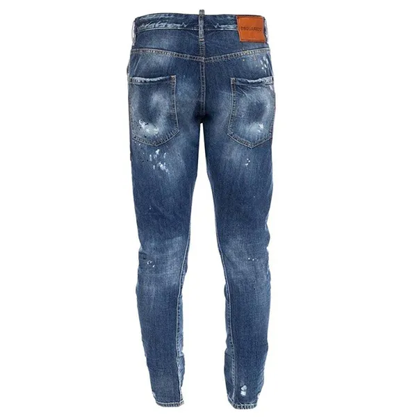 Quần Jeans Dsquared2 Classic Kenny Twist Jeans S74LB0707 Màu Xanh