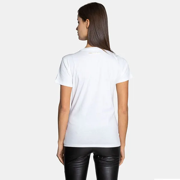Áo Phông Karl Lagerfeld Ikonik Art Deco 216W1705 Màu Trắng