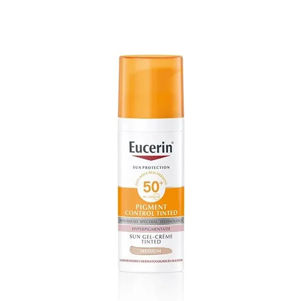 Kem Chống Nắng Eucerin Sun Pigment Control Sunscreen Tinted SPF 50+ 50ml - Kem chống nắng - Vua Hàng Hiệu