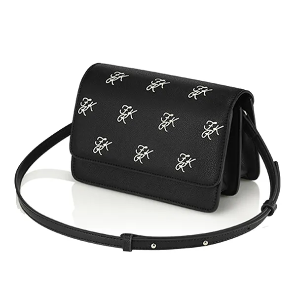 Túi Đeo Chéo Find Kapoor Accordion Bag 18 Pattern Solid Black Màu Đen
