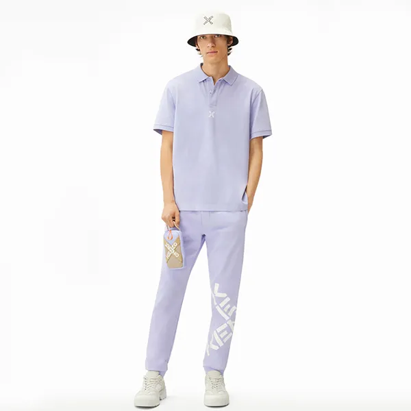 Áo Polo Kenzo Sport Shirt Màu Tím - Thời trang - Vua Hàng Hiệu