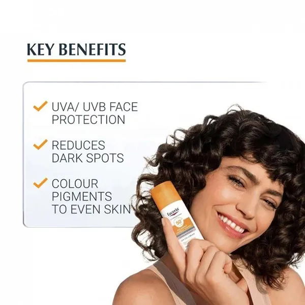 Kem Chống Nắng Eucerin Sun Pigment Control Sunscreen Tinted SPF 50+ 50ml - Kem chống nắng - Vua Hàng Hiệu