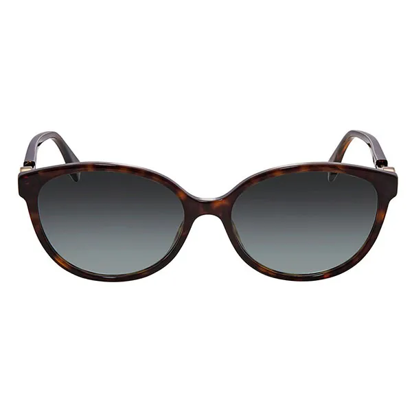Kính Mát Fendi Green Aqua Round Ladies Sunglasses FF 0373/ S 0086 57 Màu Nâu Xám - Kính mắt - Vua Hàng Hiệu