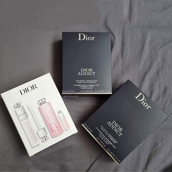 Set Son Dưỡng Dior Addict Natural Glow 3 Món - 1