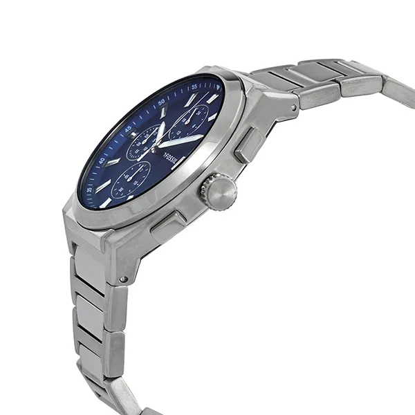 Đồng Hồ Nam Fossil Everett Chronograph Quartz Blue Dial Men's Watch FS5795 Màu Xanh Bạc