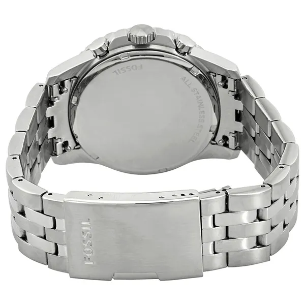 Đồng Hồ Nam Fossil FB-01 Chronograph Quartz Black Dial Men's Watch FS5837 Màu Đen Bạc