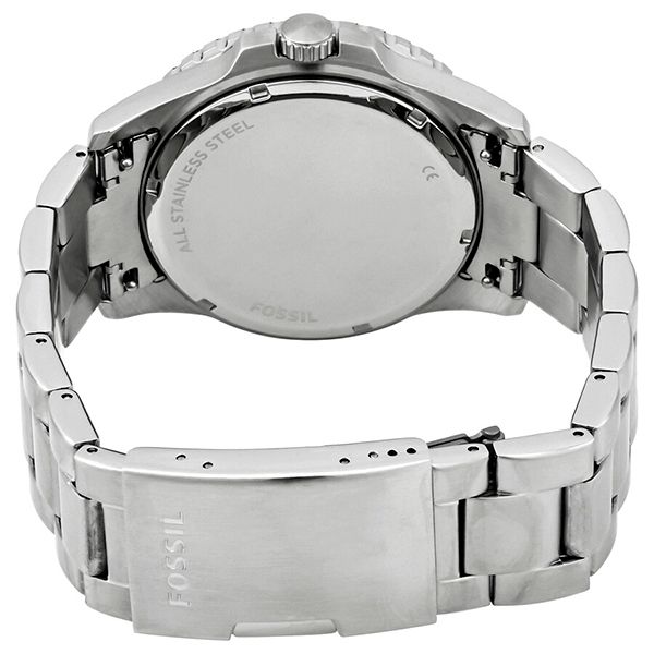 Đồng Hồ Nam Fossil Quartz Black Dial Men's Watch FS5652 Màu Đen Bạc - 4