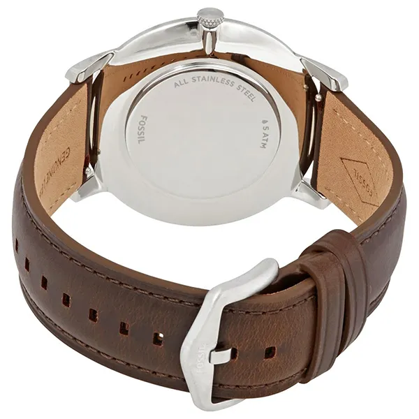 Đồng Hồ Nam Fossil The Minimalist Cream Dial Men's Watch FS5439 Màu Nâu