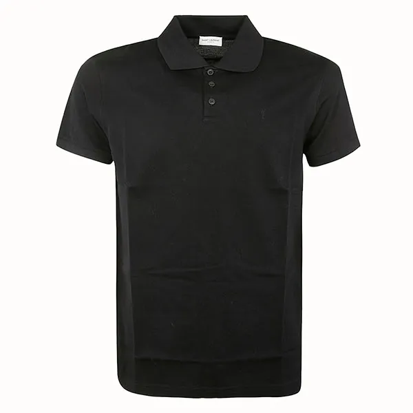 Áo Polo Nam Yves Saint Laurent YSL Ready To Wear 554052 YB2OC1000 Màu Đen - Thời trang - Vua Hàng Hiệu