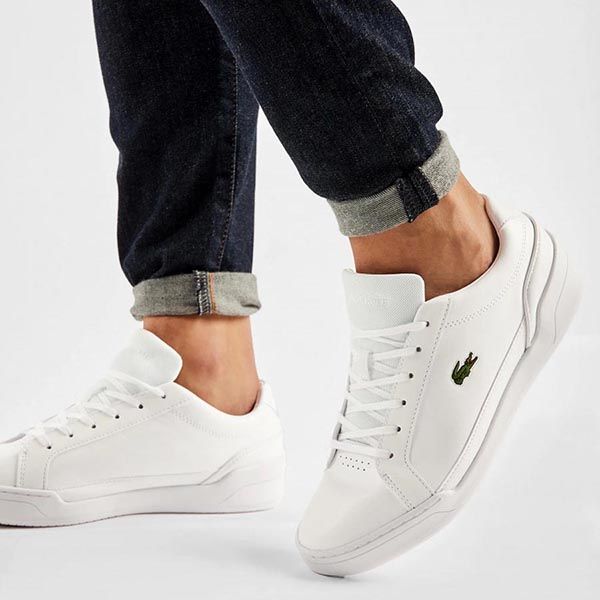 Giày Thể Thao Lacoste Challenge 0120 Màu Trắng Size 42 - 4
