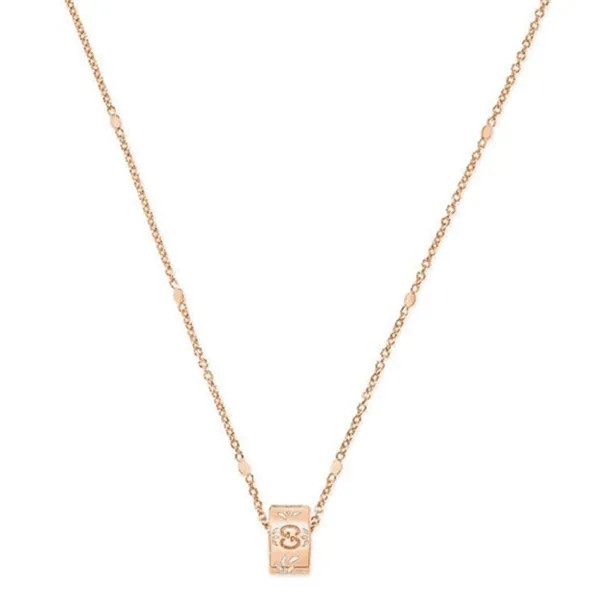 Dây Chuyền Gucci Icon Blossom 18k Rose Gold Pendant Necklace Màu Vàng Hồng - Trang sức - Vua Hàng Hiệu