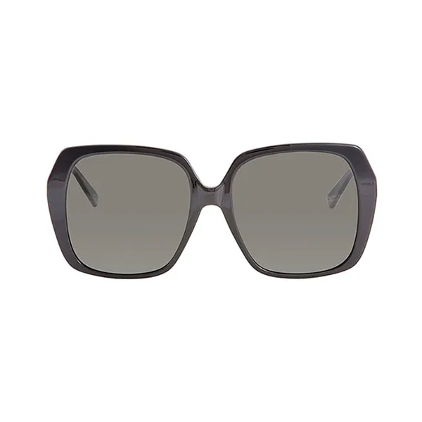 Kính Mát Gucci Grey Square Ladies Sunglasses GG0533SA 001 56 Màu Đen Xám