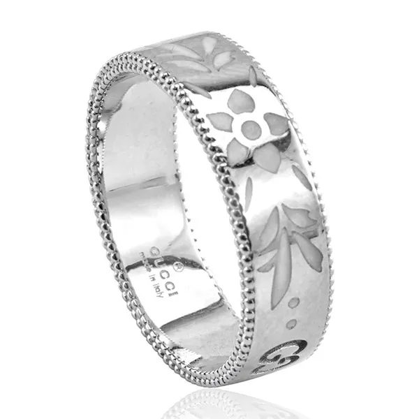 Nhẫn Gucci Icon Ring 18k White Gold Màu Trắng - Trang sức - Vua Hàng Hiệu