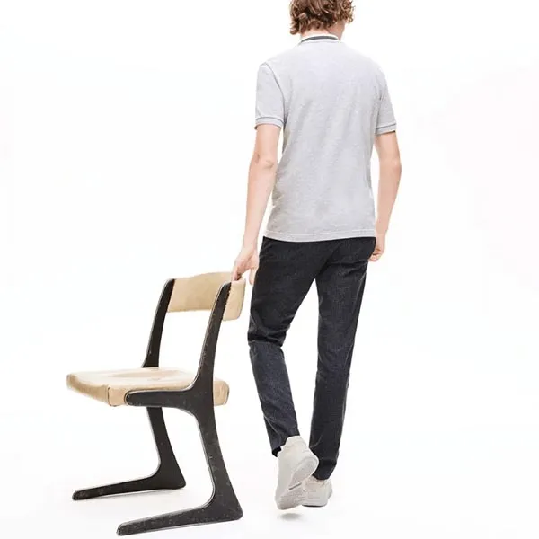 Áo Polo Lacoste Pique Cotton Grey CCA PH8522-51-CCA Màu Xám Nhạt