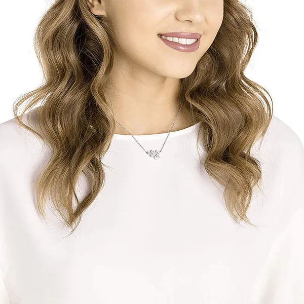 Dây Chuyền Swarovski Pendant 5422685 Crystal Woman Màu Trắng - Trang sức - Vua Hàng Hiệu
