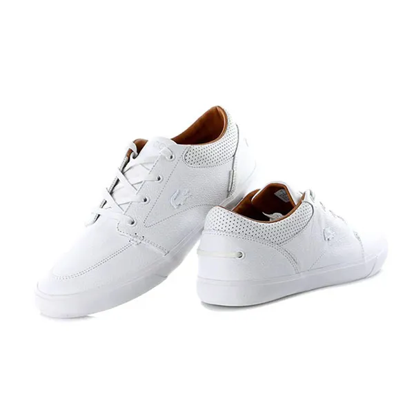 Giày Thể Thao Lacoste Bayliss Vulc Prm Fashion Sneaker Shoe Màu Trắng Size 42.5