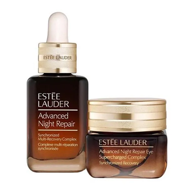 Set Serum + Kem Mắt Estée Lauder Advanced Night Repair Face Serum 30ml + Eye Supercharged Complex 15ml