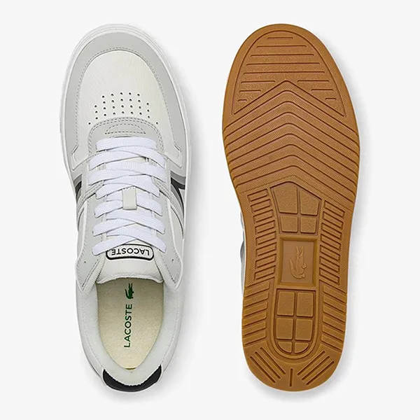 Giày Sneakers Lacoste L001 Colour-Pop 0722 Màu Trắng/Đen Size 43