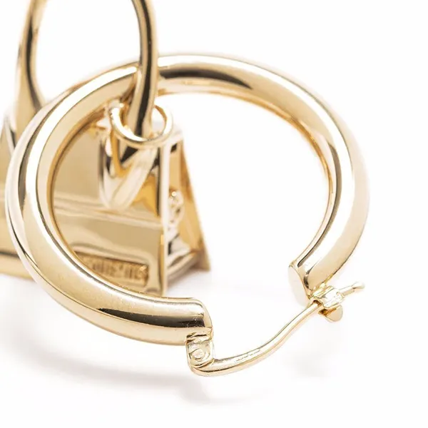 Khuyên Tai Jacquemus Les Chiquito Bag Earrings Màu Vàng - Trang sức - Vua Hàng Hiệu
