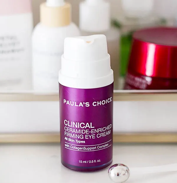 Kem Dưỡng Mắt Hỗ Trợ Giảm Nhăn Paula's Choice Clinical Ceramide – Enriched Firming Eye Cream 15ml