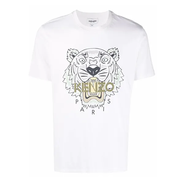 Áo Phông Kenzo Tiger Classic T-Shirt FC55TS0204YL Màu Trắng