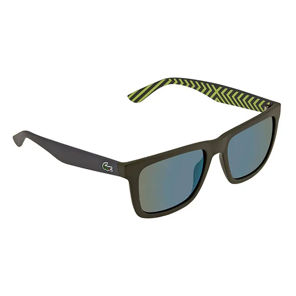 Kính Mát Lacoste Grey Square Men's Sunglasses L750S 318 54 Màu Xanh Xám - Kính mắt - Vua Hàng Hiệu