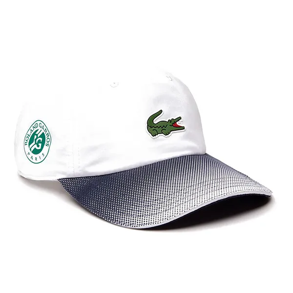Mũ Lacoste RK5408 Cap Màu Trắng Xám