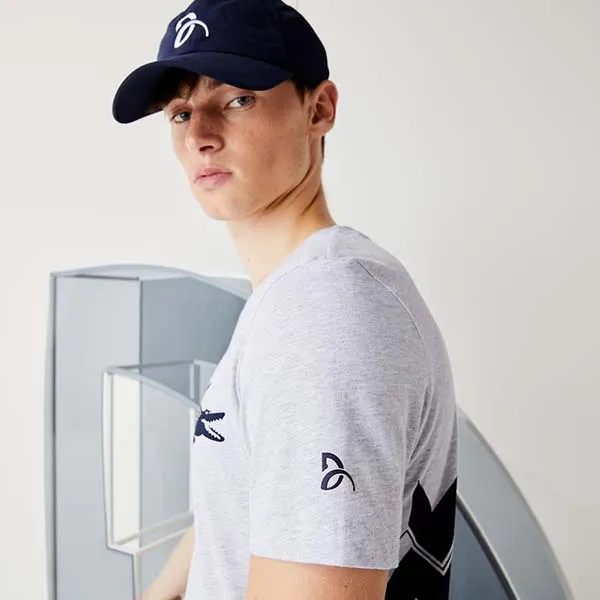 Áo Phông Lacoste TH2246 9ZU Màu Ghi Xám