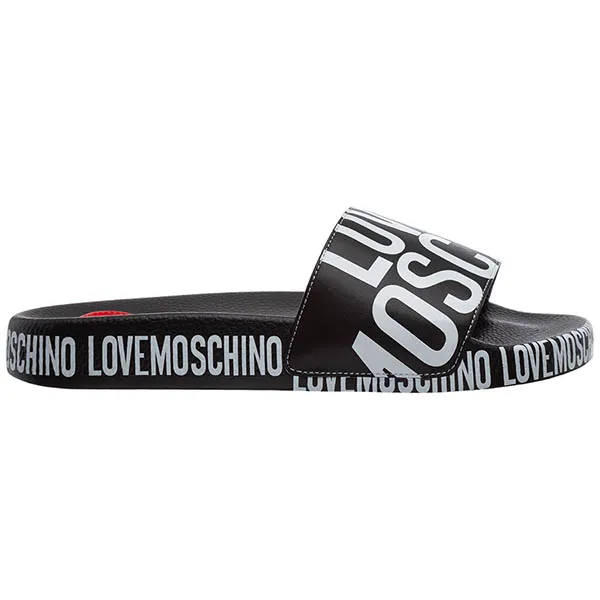 Dép Love Moschino Ciabatte JA28032 G1CI12000 ST Nero Sintetico Nero Màu Đen - Dép - Vua Hàng Hiệu
