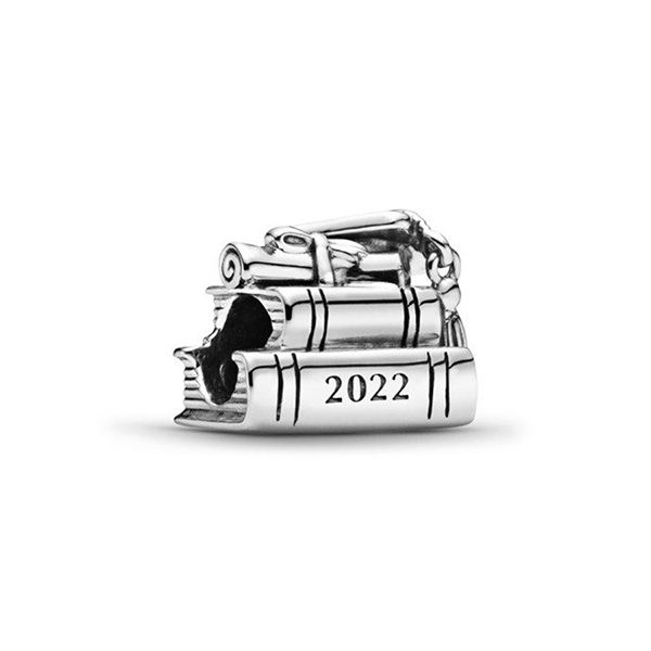 Hạt Vòng Charm Pandora 2022 Graduation Màu Bạc - 1