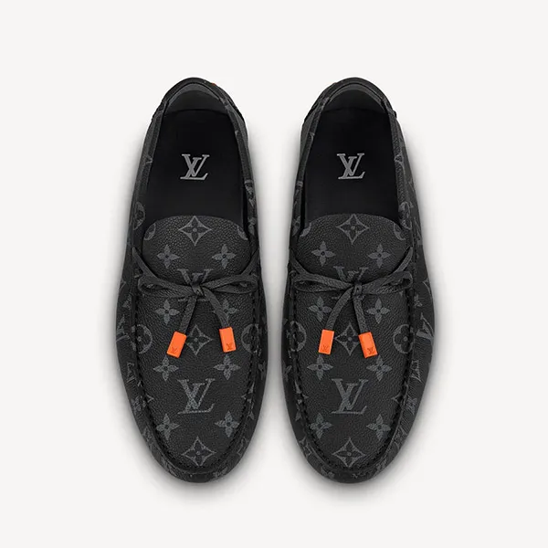 Giày Lười Nam Louis Vuitton LV Driver Mocassin 1AAF3E Black Màu Đen - Giày - Vua Hàng Hiệu