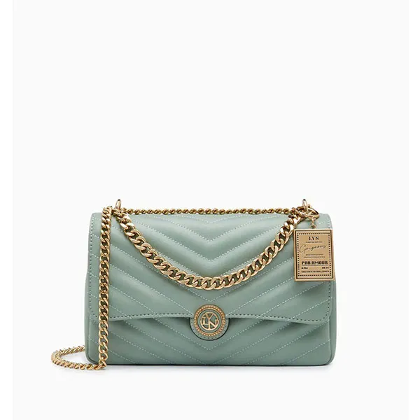 Túi Đeo Chéo Lyn Isabel L Handbags LL20WBF077 Màu Xanh Green