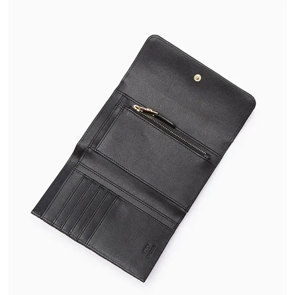 Ví Lyn Cecillia Short Wallets LL21CWF047 Màu Đen