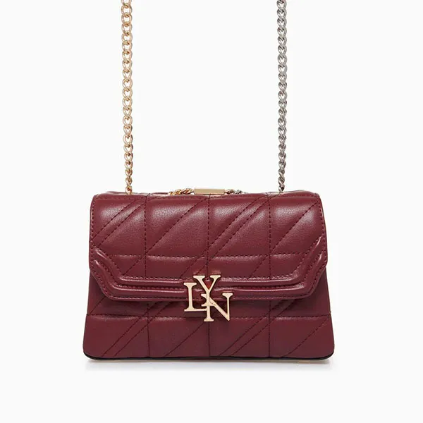 Túi Đeo Chéo Lyn Aurora M Crossbody Bags LL21FBF022 Màu Đỏ Mận