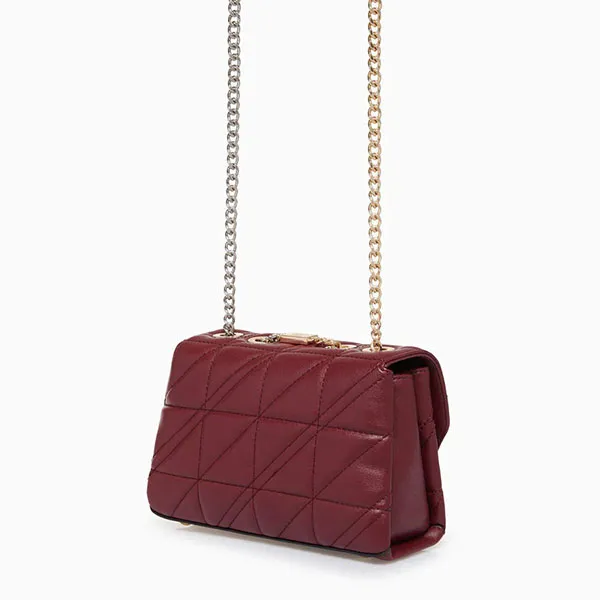 Túi Đeo Chéo Lyn Aurora M Crossbody Bags LL21FBF022 Màu Đỏ Mận