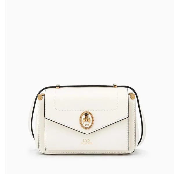 Túi Đeo Chéo Lyn Cleo Crossbody Bags LL21FBF124 Màu Trắng
