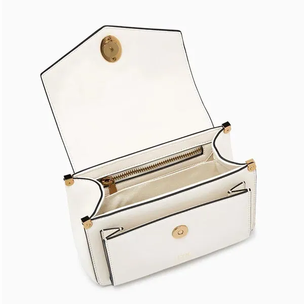 Túi Đeo Chéo Lyn Cleo Crossbody Bags LL21FBF124 Màu Trắng