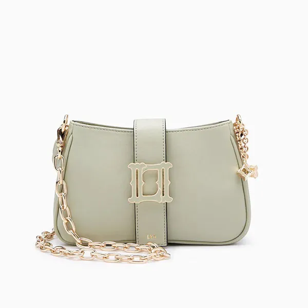 Túi Xách Lyn Philo Shoulder Bags LL21FBS215 Màu Xanh Green