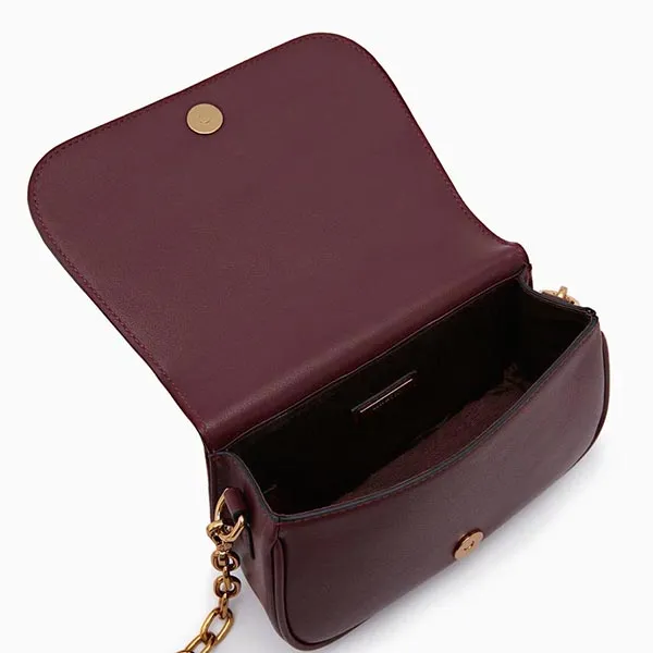 Túi Đeo Chéo Lyn Philo Mini Crossbody Bags LL21FBS216 Màu Đỏ Mận