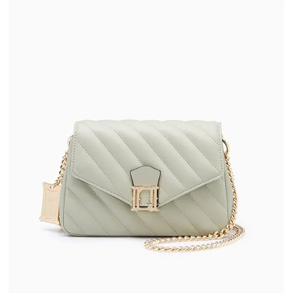 Túi Đeo Chéo Lyn Sykos Mini Crossbody Bags LL21FBS218 Màu Xanh Nhạt