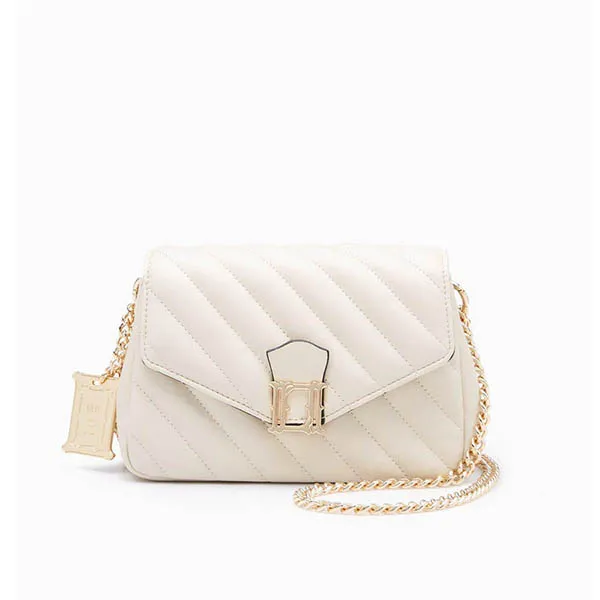 Túi Đeo Chéo Lyn Sykos Mini Crossbody Bags LL21FBS218 Màu Trắng