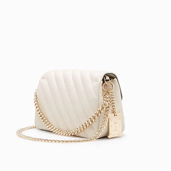Túi Đeo Chéo Lyn Sykos Mini Crossbody Bags LL21FBS218 Màu Trắng