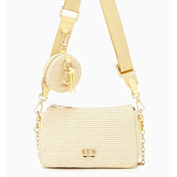 Túi Đeo Chéo Lyn Monica Crossbody Bags LL22CBF037 Màu Vàng