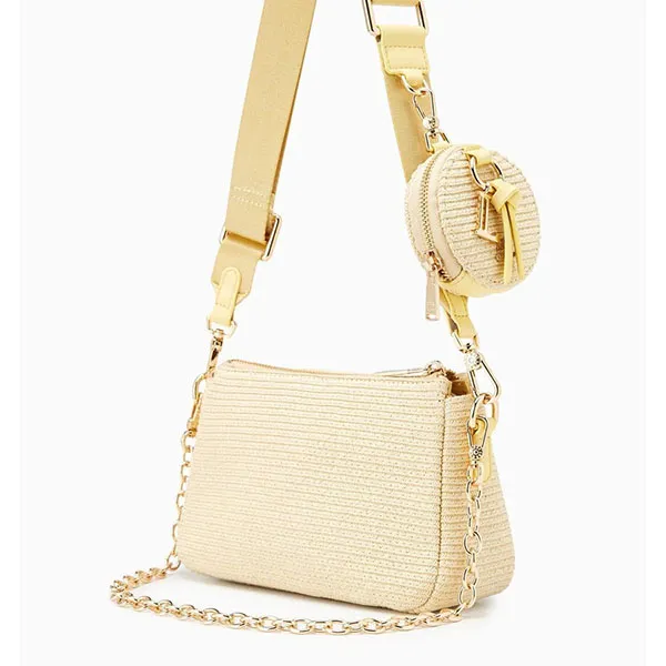 Túi Đeo Chéo Lyn Monica Crossbody Bags LL22CBF037 Màu Vàng
