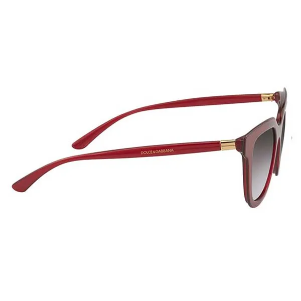 Kính Mát Dolce & Gabbana D&G Cat Eye Ladies Sunglasses DG436232118G51 Màu Đỏ - Kính mắt - Vua Hàng Hiệu