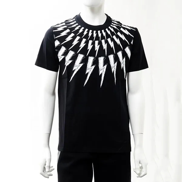 Áo Phông Neil Barrett T-shirts PBJT883S Q516S Màu Đen - Thời trang - Vua Hàng Hiệu